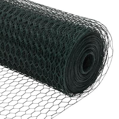 VidaXL Hexagon hek groen 0.4 x 50 m staal