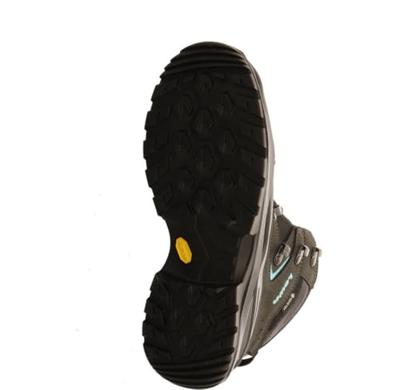 Lowa Renegade Evo GTX Mid S Hoge Wandelschoen Dames Asphalt/Turqoise 5 Lowa Renegade Evo GTX Mid S Hoge Wandelschoen Dames Asphalt/Turqoise 5