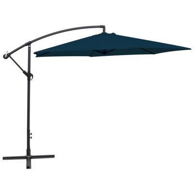 VidaXL Zweefparasol 3 m blauw VidaXL Zweefparasol 3 m blauw