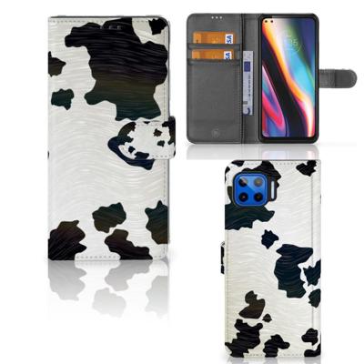 Motorola Moto G 5G Plus | Telefoonhoesje | Met pasjeshouder | Koeienvlekken Motorola Moto G 5G Plus | Telefoonhoesje | Met pasjeshouder | Koeienvlekken