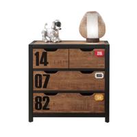 Vipack commode Alex - bruin - 86x42x83 cm - thumbnail