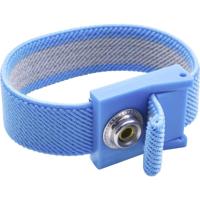 Quadrios ESD-armband Blauw Drukknop 10 mm - thumbnail