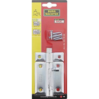 Sleutelslot Burg-Wachter GR 70 SB Roestvrij staal Staal Rechthoekig