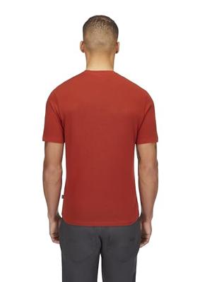 Rab Crimp Reflection T-Shirt Heren Tuscan Red L Rab Crimp Reflection T-Shirt Heren Tuscan Red L