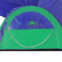 VidaXL Tent 4-persoons marineblauw en groen - thumbnail