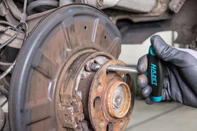 HAZET Handrem blokborgveer gereedschap 2730A · Lengte: 142 mm HAZET Handrem blokborgveer gereedschap 2730A · Lengte: 142 mm