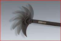 KS Tools 911.8175 Gewricht-rolkop-hendelijzer-set, 3-delig - thumbnail