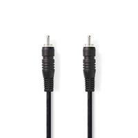 Nedis Digitale Audiokabel | RCA Male | RCA Male | 2 m | 1 stuks - CAGB24170BK20 CAGB24170BK20 - thumbnail