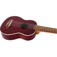 Flight Gemstone Series NUS380 Coral sopraan ukelele met gigbag - thumbnail
