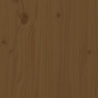 Tuinstoelen 2 st massief grenenhout honingbruin - thumbnail
