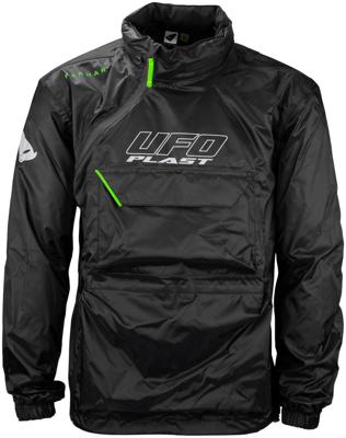 UFO PLAST regenjas "pakhar rain jacket ufo black gr. xl