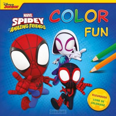 Marvel Spidey and Friends Color Fun Kleurboek
