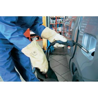 Leipold Doehle Kombi-F 1811 Lashandschoen Runder nerfleer Maat (handschoen): 10, XL EN 12477-A, EN 388, EN 407 Cat II 1 paar