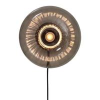its about RoMi Wandlamp 'Brussels' Glas, 28cm, kleur Antraciet - thumbnail