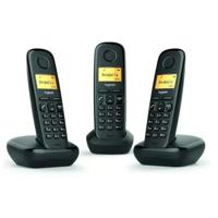 Gigaset A170 TRIO Huistelefoon Zwart - thumbnail