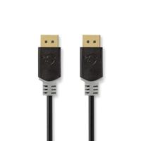 Nedis DisplayPort-Kabel | DisplayPort Male | DisplayPort Male | 2 m / Grijs | 1 stuks - CCBW37014AT20 CCBW37014AT20 - thumbnail