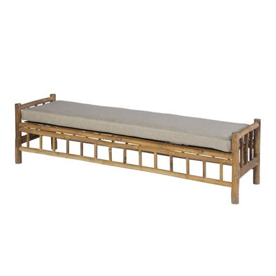 Bamboo Tennis Bench Taupe tuinmeubel Exotan - Exotan