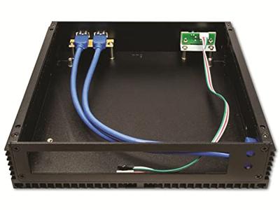 Inter-Tech IP-40 Mini-tower PC-behuizing Zwart