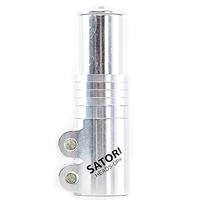 Satori Stuurpenverlenger 1-1/8" - zilver - thumbnail