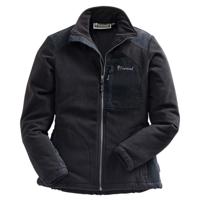 Pinewood Dames fleecejack Wildmark Membran, zwart, Maat: XS - thumbnail