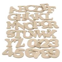 Creativ Company Letters & cijfers - mdf, 288st. - thumbnail