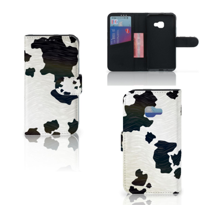 Samsung Galaxy Xcover 4 | Xcover 4s | Telefoonhoesje | Met pasjeshouder | Koeienvlekken