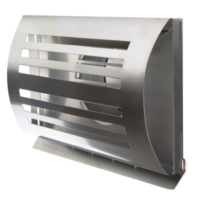 PREMIUM LINE design gevelkap -DELTA- Ø150mm - terugslagklep - RVS PREMIUM LINE design gevelkap -DELTA- Ø150mm - terugslagklep - RVS