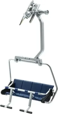 Jägerndorfer zetel 4 pers. blauw 1:32 Jägerndorfer zetel 4 pers. blauw 1:32