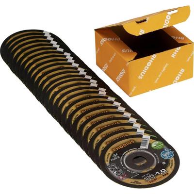 Rhodius 211294 Doorslijpschijfset 125 mm 25 stuk(s) RVS, Staal Rhodius 211294 Doorslijpschijfset 125 mm 25 stuk(s) RVS, Staal