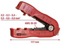 KS Tools 115.1251 1151251 Afstripgereedschap 0.20 tot 0.80 mm² - thumbnail