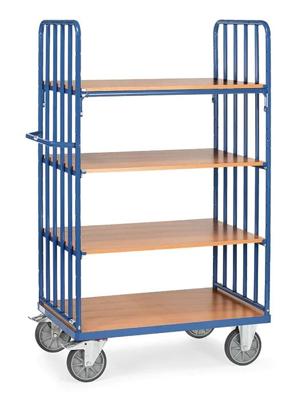 Fetra Hauptartikel 8311 Etagewagen Universeel Staal Poedercoating Laadvermogen (max.): 500 kg Stralend blauw (RAL 5007) Fetra Hauptartikel 8311 Etagewagen Universeel Staal Poedercoating Laadvermogen (max.): 500 kg Stralend blauw (RAL 5007)