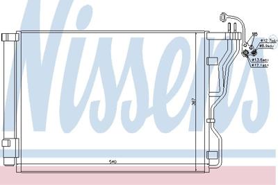 Condensator, airconditioning 940244