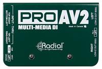 Radial PROAV2 passieve stereo DI box multimedia - thumbnail