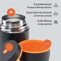 Voedselthermos ESBIT Food Jug 1L, Zwart - thumbnail