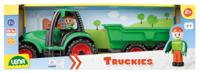 Lena tractor met aanhanger en speelfiguurtje - thumbnail