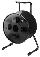 Monacor MCR-6 Kabelhaspel Zwart - thumbnail