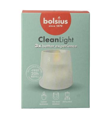 Bolsius Clean Light Refillable Holder Zero