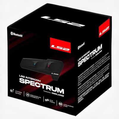 LS2 helm communicatie systeem "intercom spectrum" com. system spectrum