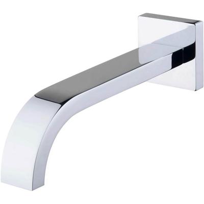 Wiesbaden Baduitloop - Vierkant - 25cm - 1/2inch - Chroom