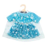 Heless Poppenjurk ijsprinses met cape, 28-35 cm - thumbnail