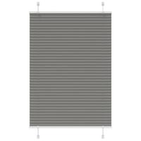Pliss rolgordijn 100x150 cm stofbreedte 99,4 cm antraciet - thumbnail