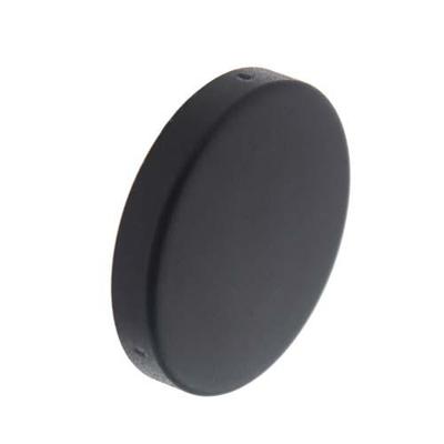 Intersteel Afdekrozet blind verdekt 52x9mm - RVS/mat zwart Intersteel Afdekrozet blind verdekt 52x9mm - RVS/mat zwart