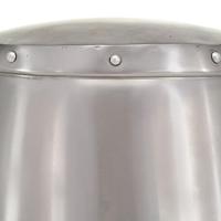 VidaXL Ridderhelm middeleeuws replica larp staal zilverkleurig - thumbnail