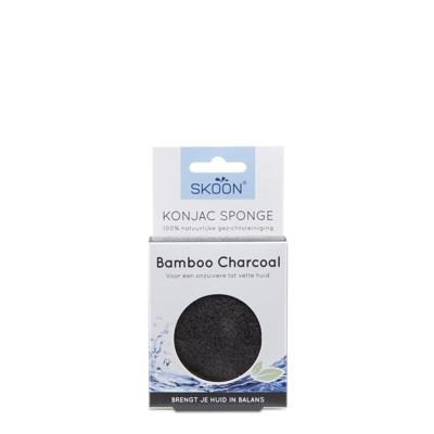 Skoon Konjac Sponge Bamboo Charcoal