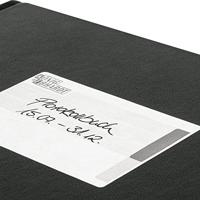 König & Ebhardt Notitieboek 8655227 Zwart DIN A5 Geruit - thumbnail