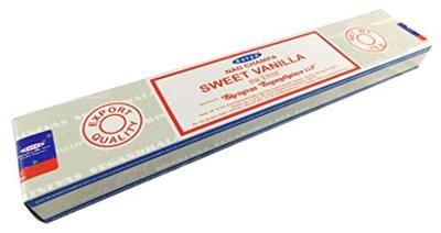 01365 Zoete Vanille - Satya Nag Champa Wierook Stokjes