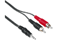 Hama 3.5Mm Jack Plug St/2 Cinch 3M - thumbnail