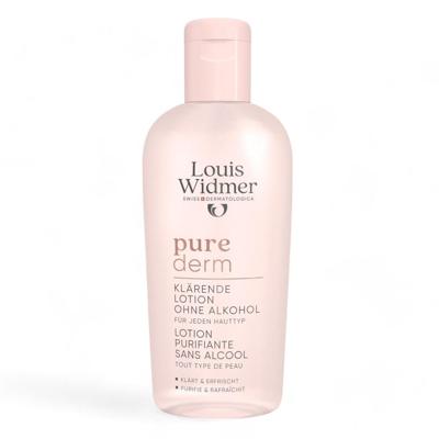 Louis Widmer Purederm Zuiverende Tonic zonder Alcohol Licht Geparfumeerd 200ml
