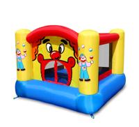 Happy Hop - Bouncy Castle - Clown Bouncer (9001) - thumbnail