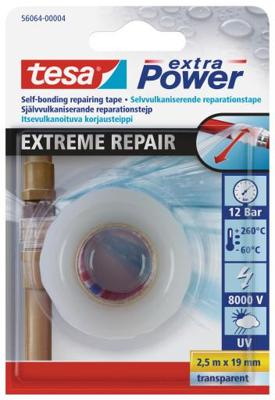tesa EXTREME REPAIR 56064-00003-00 Reparatietape tesa extra Power Transparant (l x b) 2.5 m x 19 mm 1 stuk(s) tesa EXTREME REPAIR 56064-00003-00 Reparatietape tesa extra Power Transparant (l x b) 2.5 m x 19 mm 1 stuk(s)